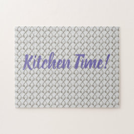 Whisk och Cooking Spoon Mönster för köksmäskor Pussel