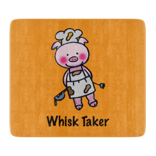 Whisk Taker Gris - Funny Chef Design