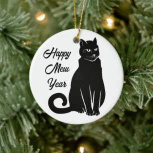 Whisker in Time - Cat Ornament