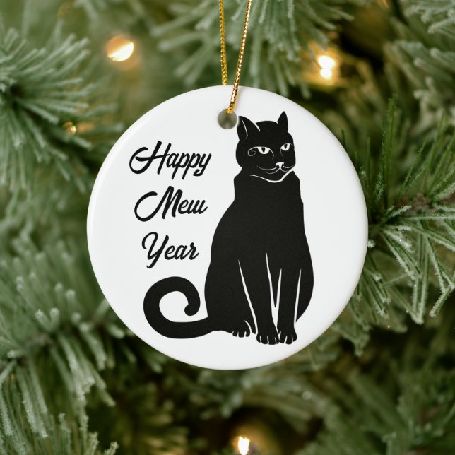 Whisker in Time - Cat Ornament (Träd)