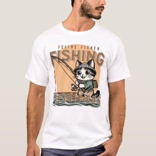 Whisker Vatten - Roligt för kattfiske T Shirt