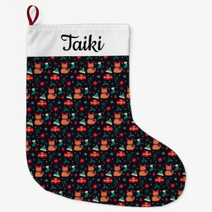 Whisker Wonderland Stor Julstrumpa