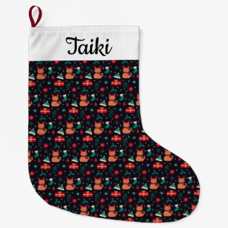 Whisker Wonderland Stor Julstrumpa