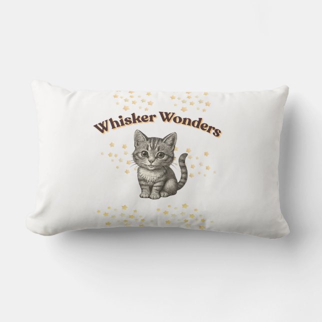 Whisker Wonders  Lumbarkudde (Framsida)