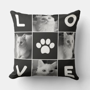Whiskered Stollig: Embrace the Kärlek - Cat Lover' Kudde