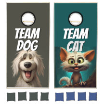 Whiskers and Wags: Ultimate Cornhole Ansikte off