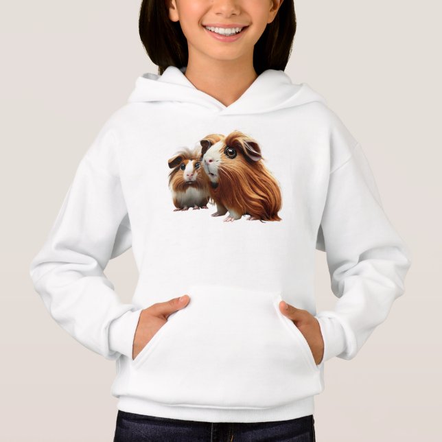 Whiskers: Guinea Gris Duet T Shirt (Framsida)