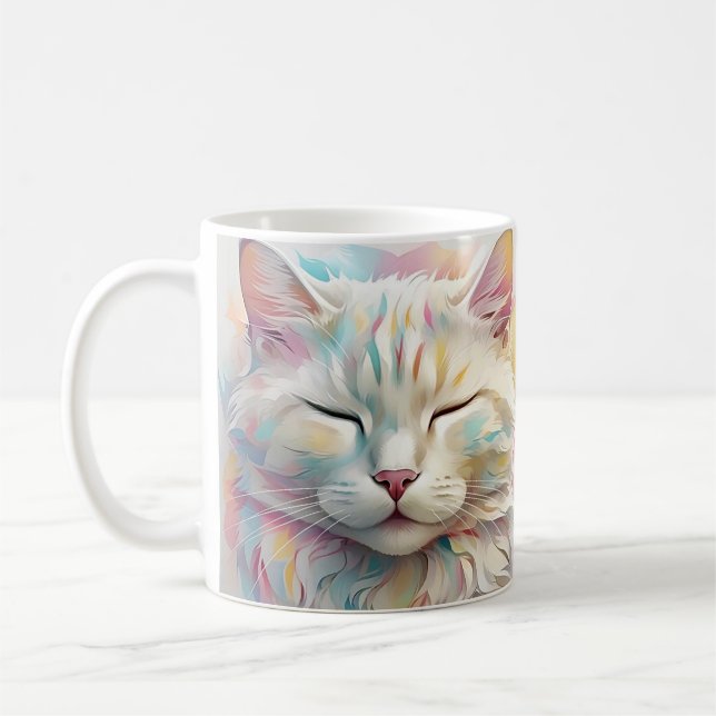 " WHISKERS IN BLOOM " KAFFEMUGG (Vänster)