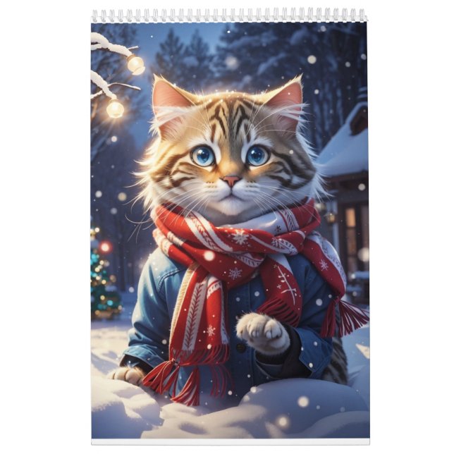 Whiskers & Stollig - Ett år av Kattdjur Delight Kalender (Omslag)