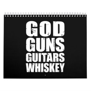 Whiskey Älskare Guitars Whiskey Kalender