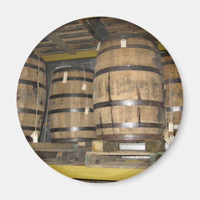 Whiskey Barrels Magnet (Framsidan)