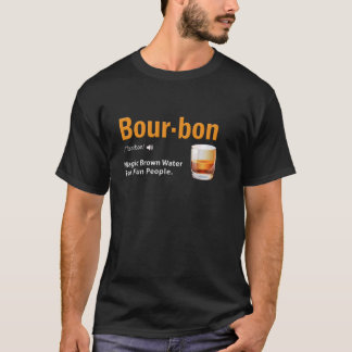 Whiskey Bourbon Definition Magic Brown Vatten Kent T Shirt