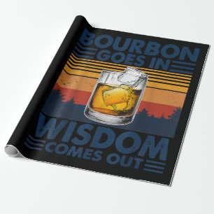 Whiskey Bourbon Goes in Wisdom kommer ut Presentpapper
