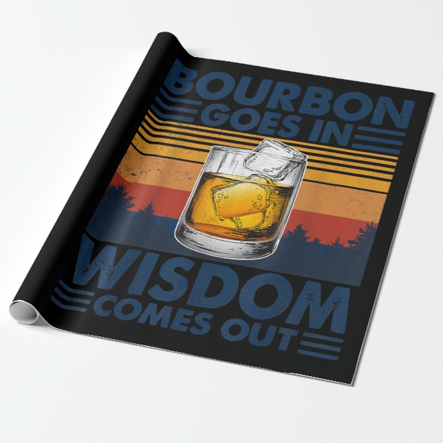 Whiskey Bourbon Goes in Wisdom kommer ut Presentpapper (Utrullad)