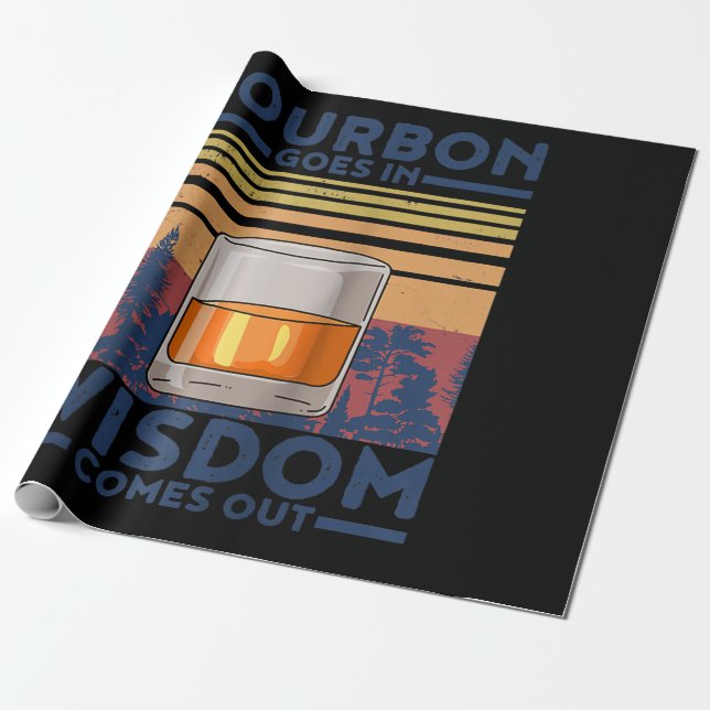 Whiskey Bourbon Goes in Wisdom kommer ut Presentpapper (Utrullad)