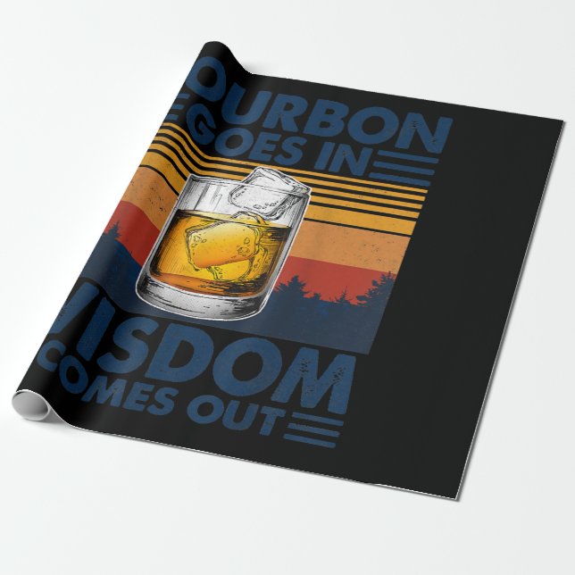 Whiskey Bourbon Goes in Wisdom kommer ut Presentpapper (Utrullad)