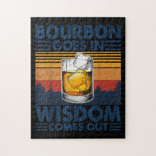 Whiskey Bourbon Goes in Wisdom kommer ut Pussel