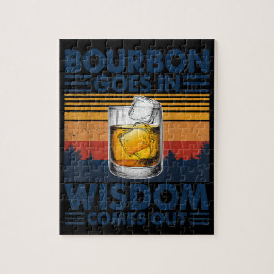 Whiskey Bourbon Goes in Wisdom kommer ut Pussel