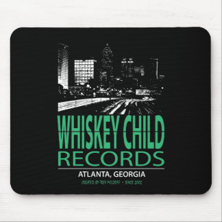 WHISKEY CHILD RECORDS - MOUSEPAD with Atlanta Logo Musmatta