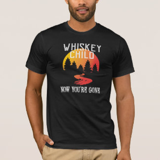 WHISKEY CHILD - Svart sjöfart med/nu Du är Borta L T Shirt