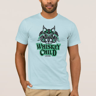 WHISKEY CHILD - T-Shirt w/Kattdjur Design