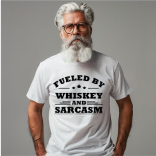 Whiskey citerar lustig alkohol ord t shirt