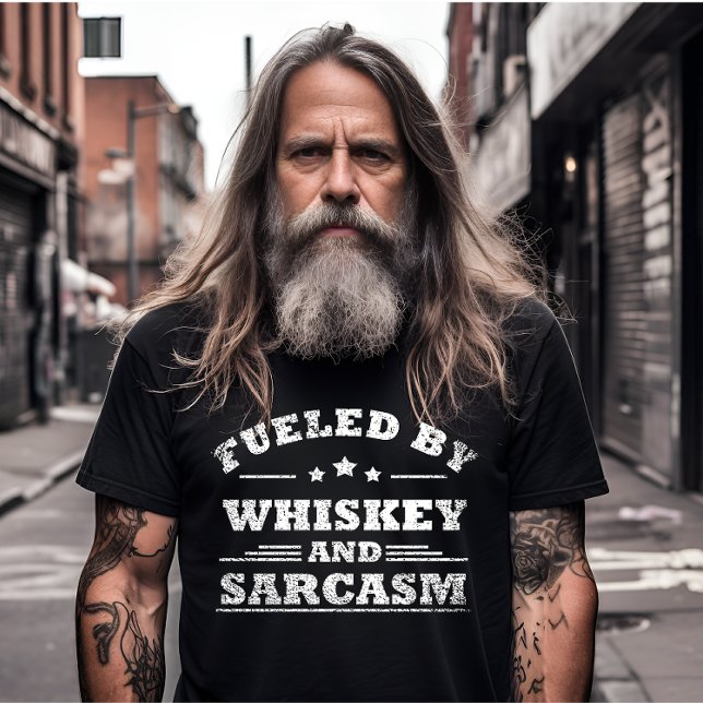 Whiskey citerar lustig alkohol ord t shirt (Skapare uppladdad)
