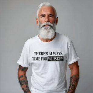 Whiskey citerar lustig drickande av ord t shirt
