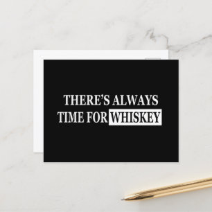 Whiskey citerar lustiga ord-presenter helg vykort