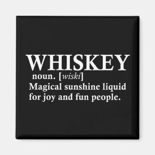 Whiskey-definition roliga drickstecken magnet