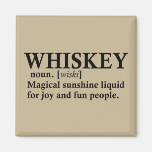 Whiskey-definition roliga drickstecken magnet