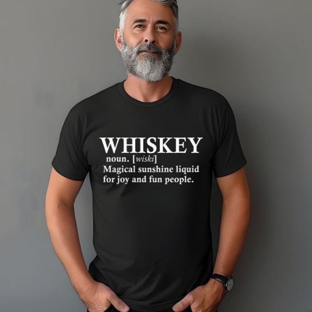Whiskey-definition roliga drickstecken t shirt (Skapare uppladdad)