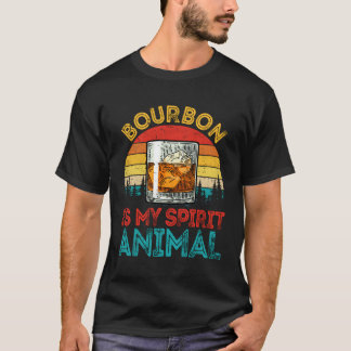 Whiskey Drinking Bourbon är min spritcitat T Shirt