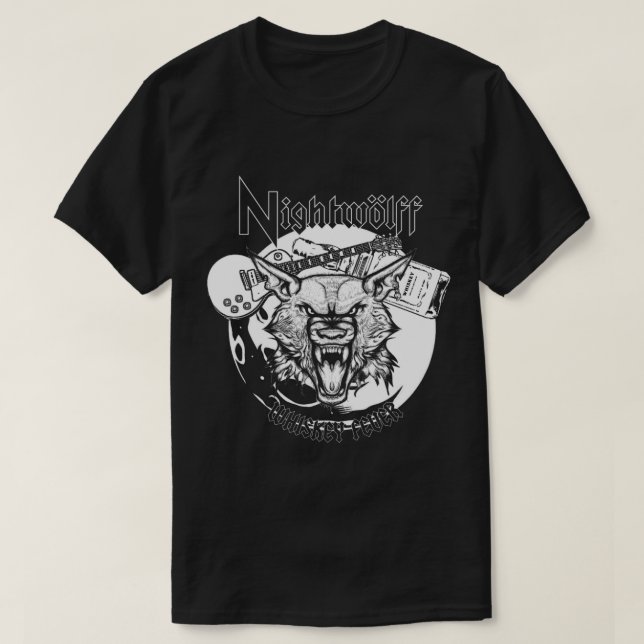 Whiskey Fever T-Shirt designad av Nightwolff (Design framsida)
