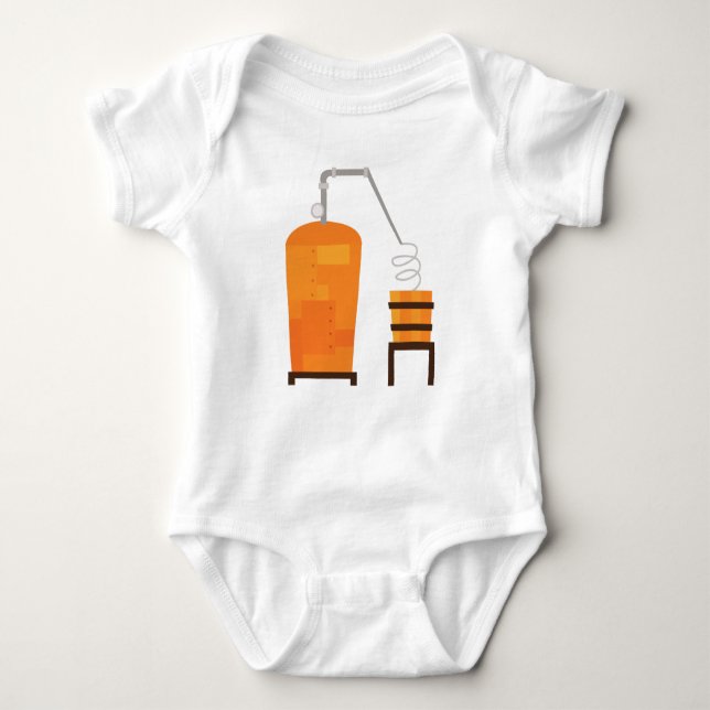 Whiskey fortfarande t shirt (Framsida)