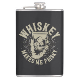 Whiskey gör mig riskabel fickplunta