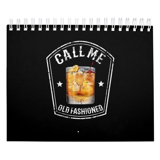 Whiskey kallar mig gammal fashioned kalender (Omslag)