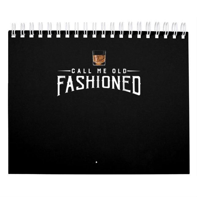 Whiskey kallar mig gammal fashioned kalender (Omslag)