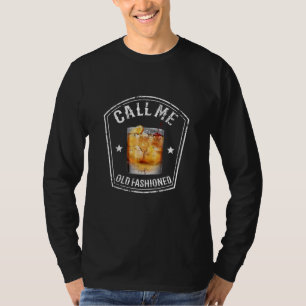 Whiskey kallar mig gammal fashioned t shirt