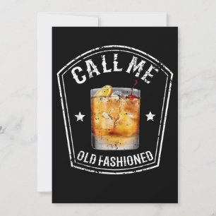 Whiskey kallar mig gammalmodig tack kort