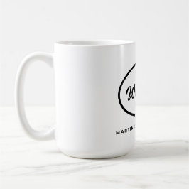Whiskey Lane Retro Logotyp Kaffemugg