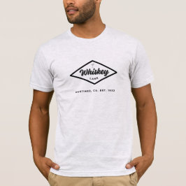 Whiskey Lane Retro Logotyp T-shirt