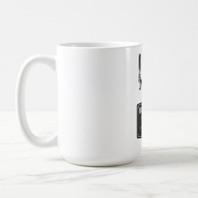 Whiskey Lane Tap Logotyp 15oz. Mugg (Vänster)