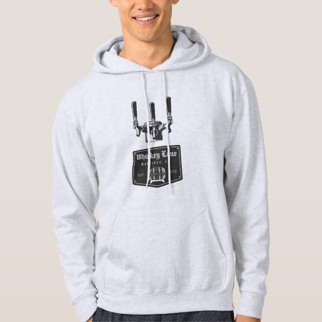 Whiskey Lane Tap Logotyp Hoodie (Framsida)