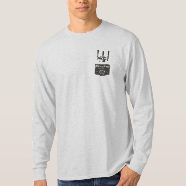 Whiskey Lane Tap Logotyp LS T-Shirt (Framsida)