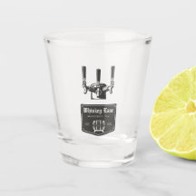 Whiskey Lane Tap Logotyp Shot Glass