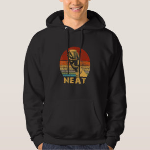 Whiskey Neat Old Fashioned Scotch and Bourbon Drin Hoodie