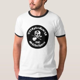 Whiskey och syr manar Ringerutslagsplatsen T-shirt