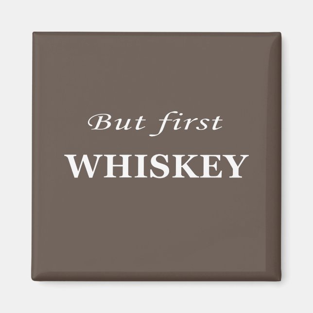 whiskey-offerter magnet (Framsidan)
