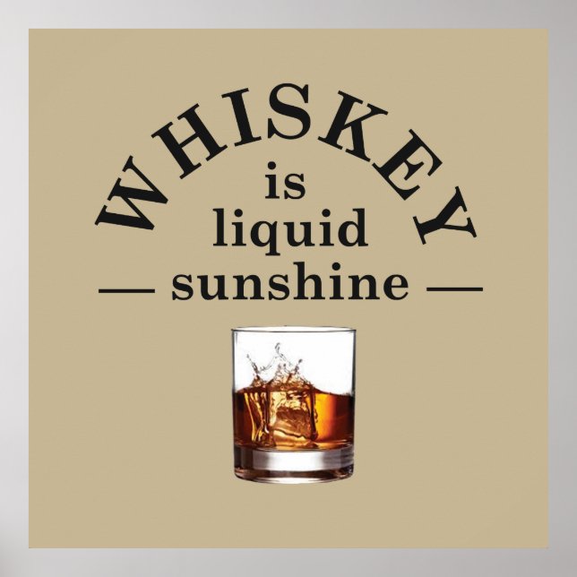 whiskey ord citerar whiskey slogan poster (Framsidan)